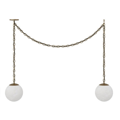 Alabaster Swag Pendant Lamp