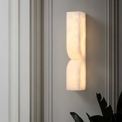 Alabaster Essence Plug-in Wall Sconce