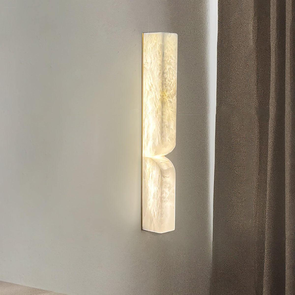 Alabaster Essence Plug-in Wall Sconce