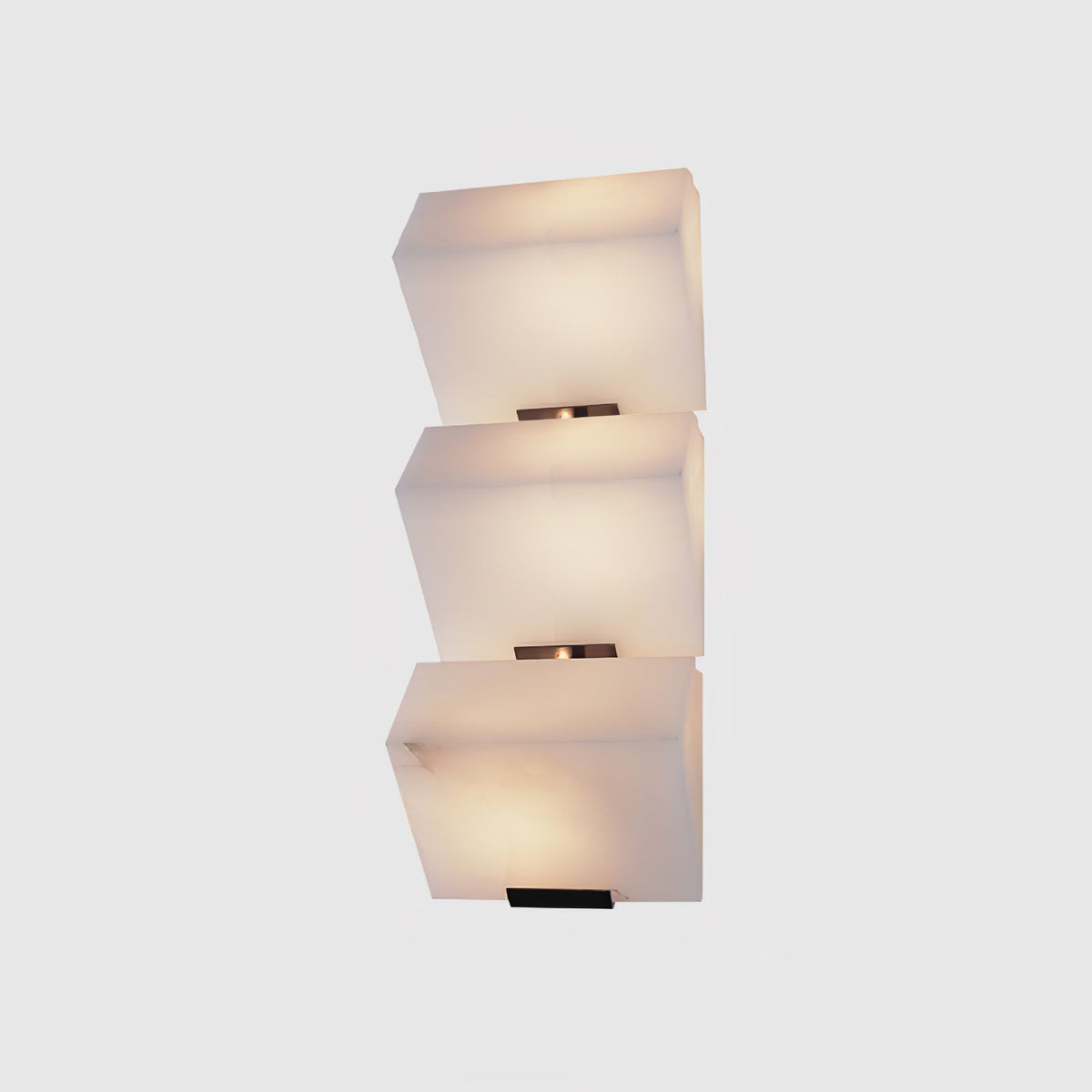 Alabaster Staircase Plug-in Wall Lamp