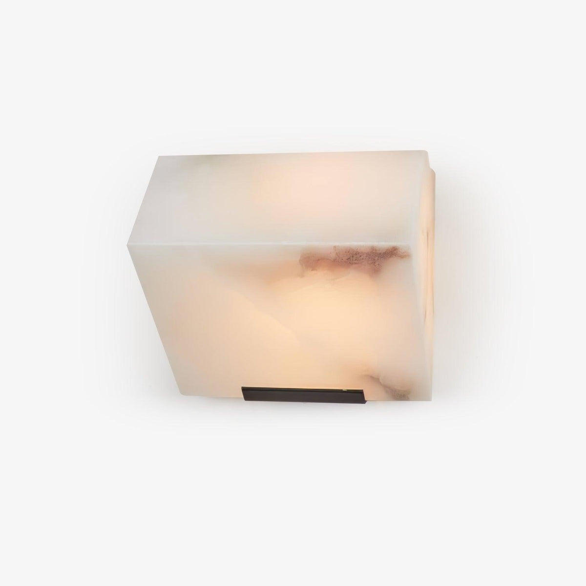Alabaster Staircase Plug-in Wall Lamp