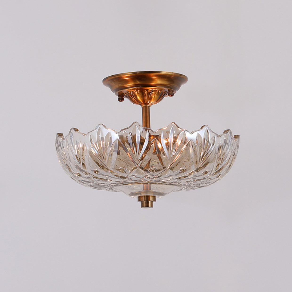 Alaina Glass Ceiling Lamp