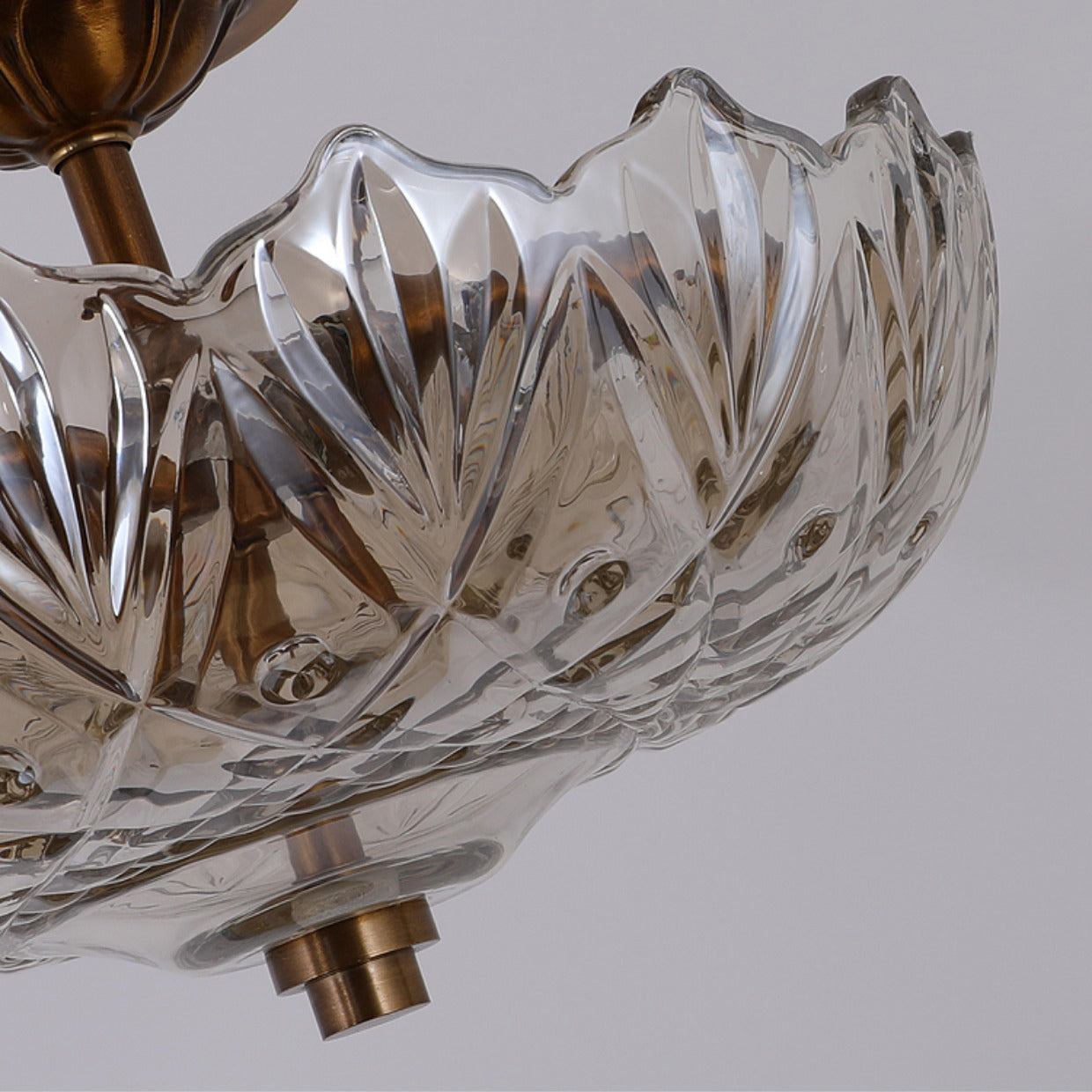 Alaina Glass Ceiling Lamp