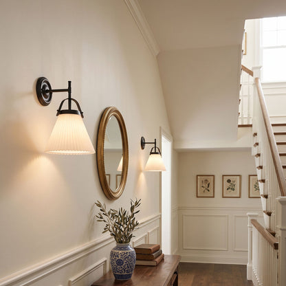 Demi Pleated Wall Lamp