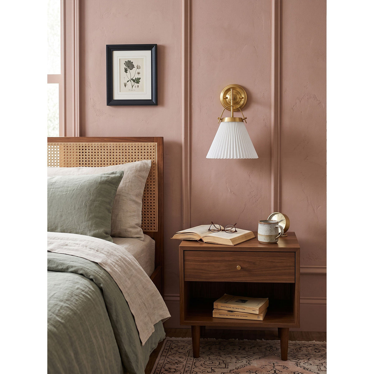 Demi Pleated Wall Lamp