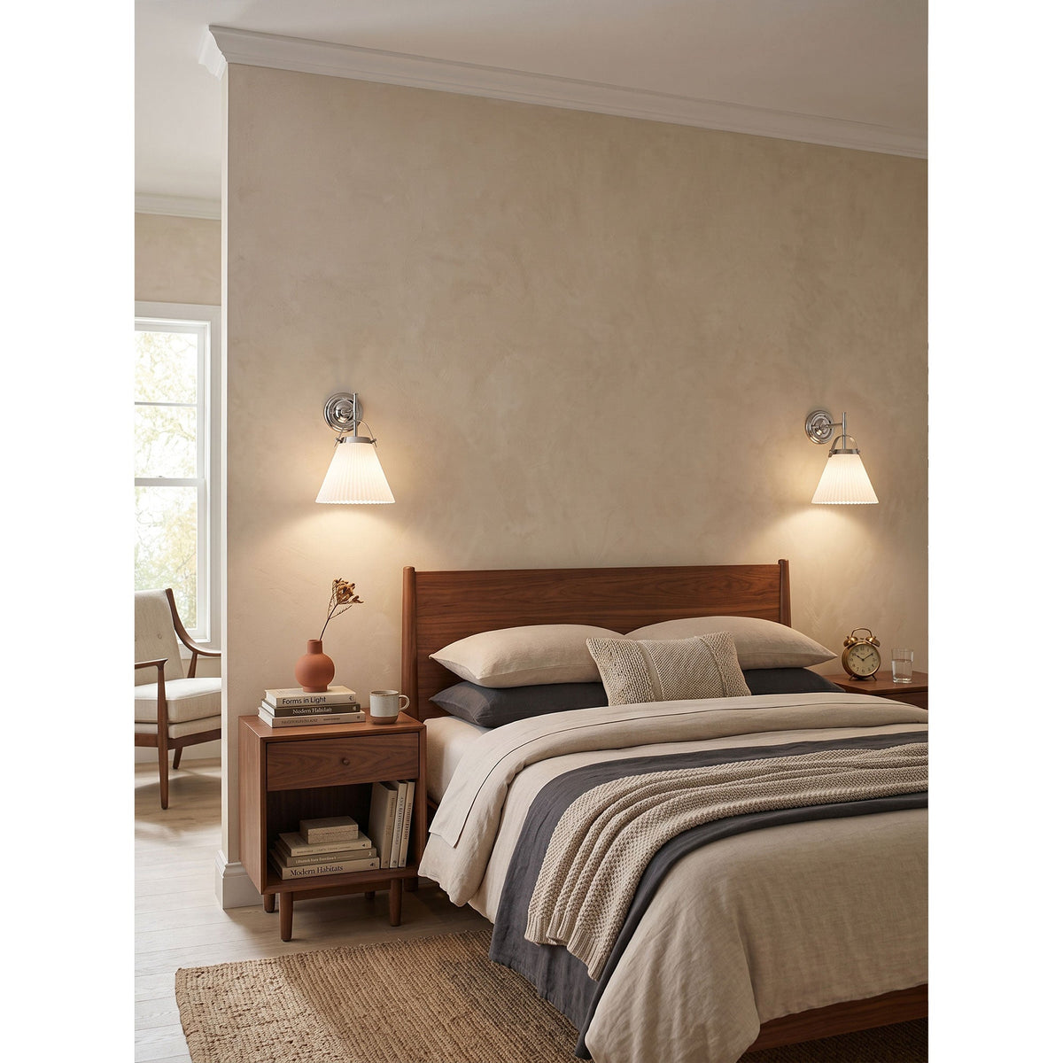 Demi Pleated Wall Lamp