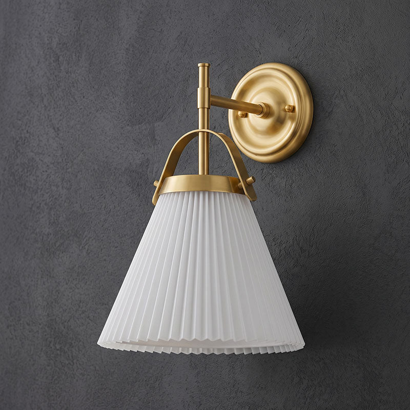 Demi Pleated Wall Lamp