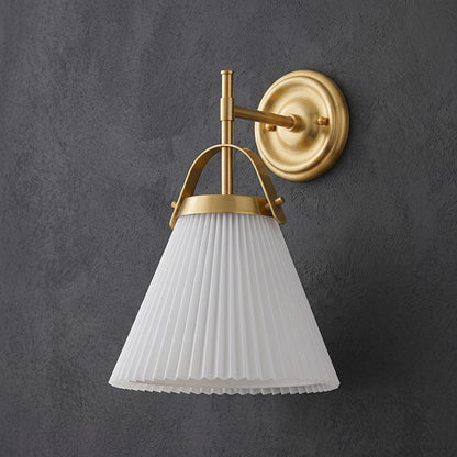 Demi Pleated Wall Lamp