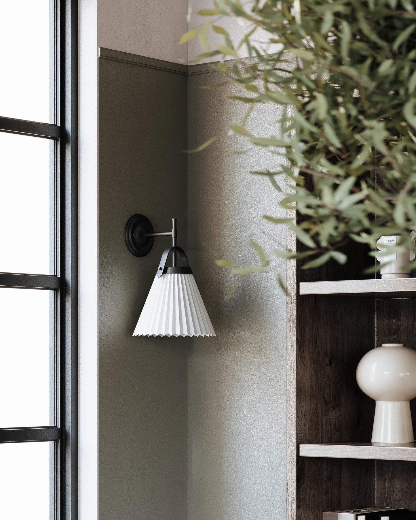 Demi Pleated Wall Lamp