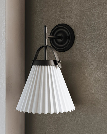 Demi Pleated Wall Lamp