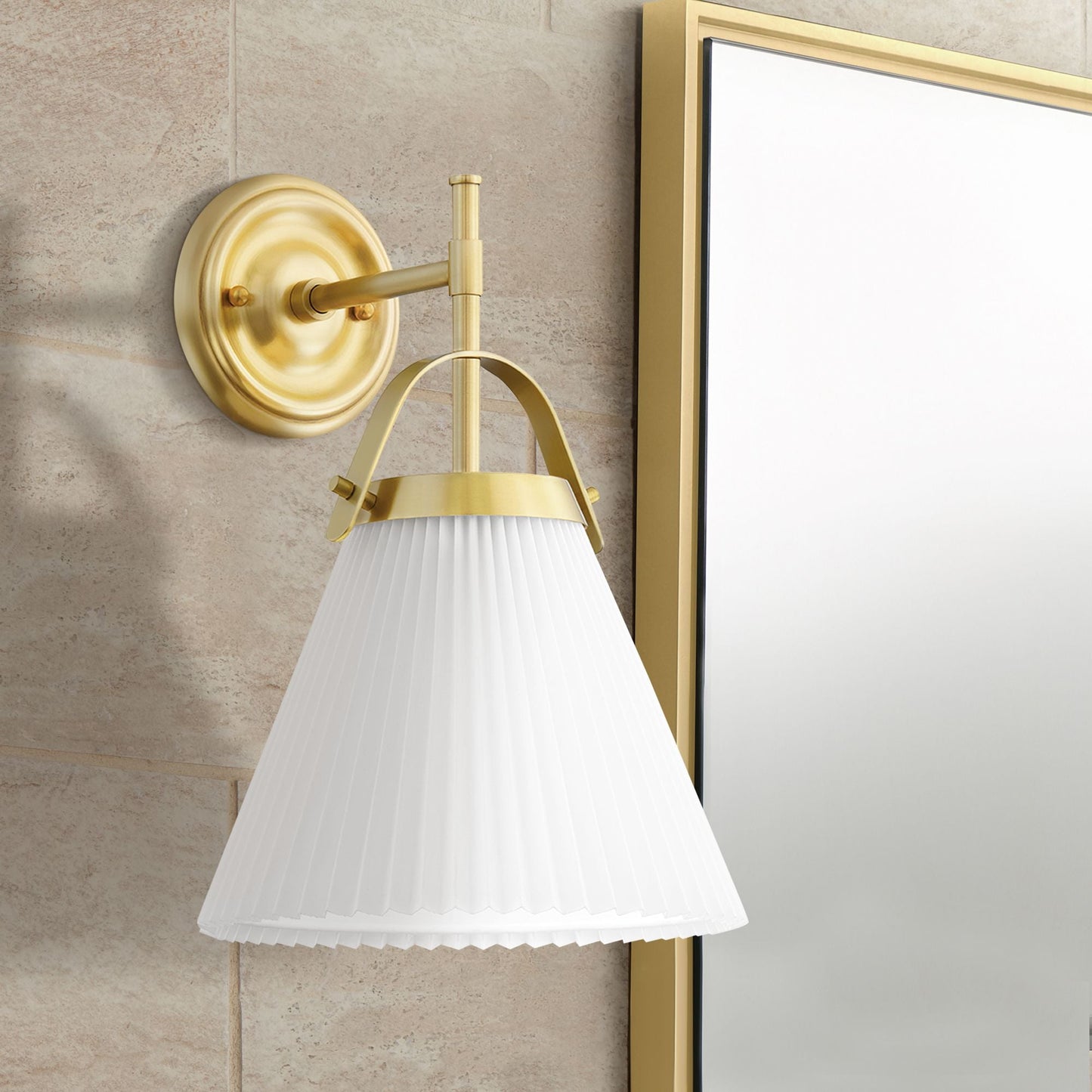 Demi Pleated Wall Lamp