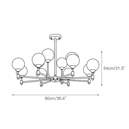Alessio Globe Chandelier