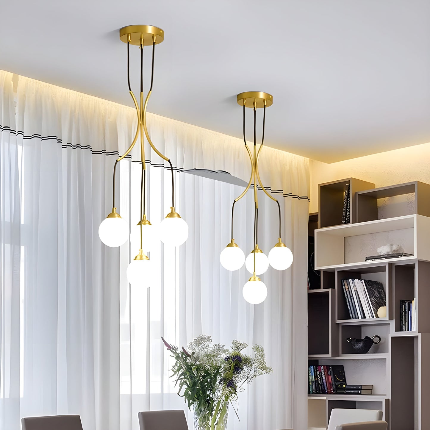 Alliyana Ball Drop Chandelier
