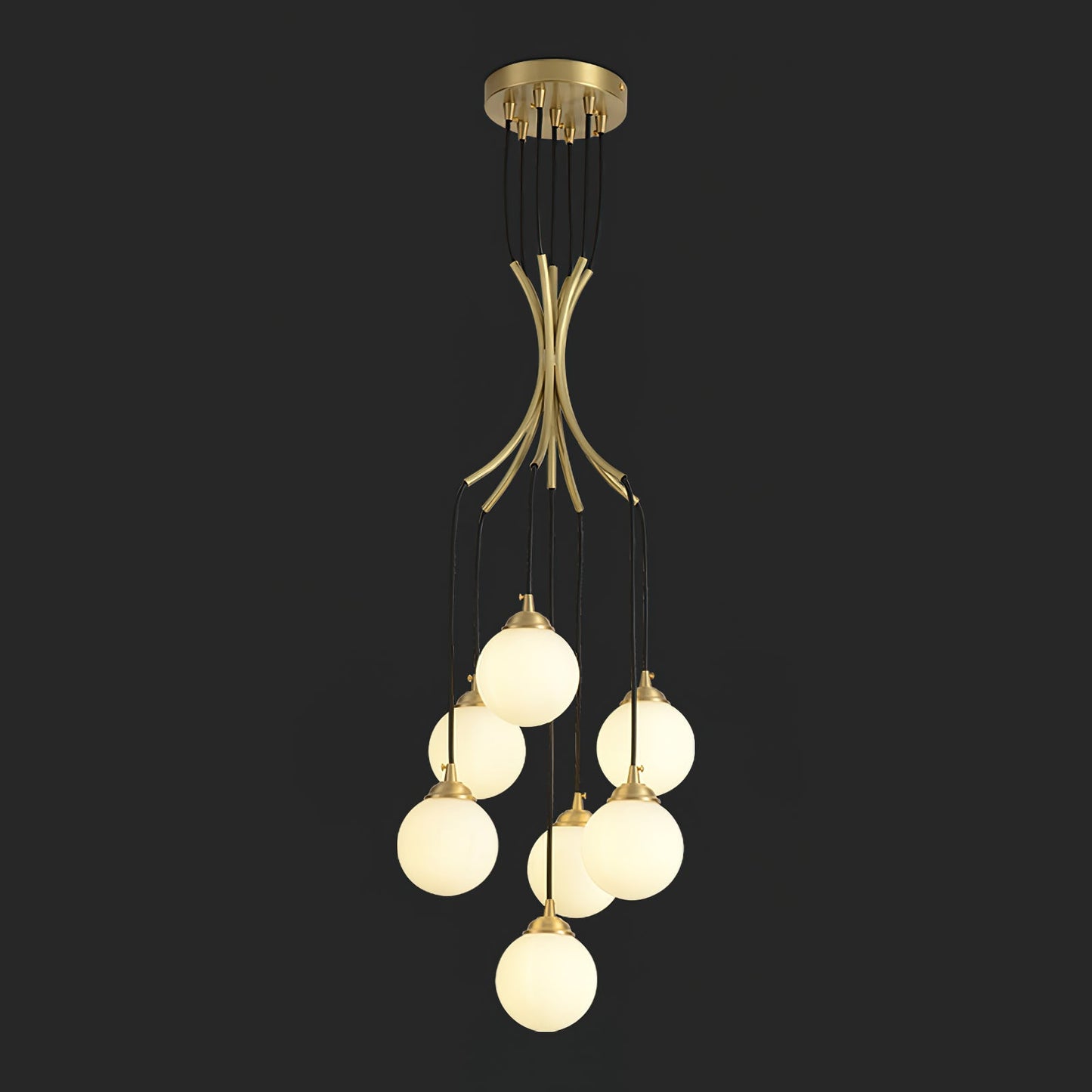 Alliyana Ball Drop Chandelier