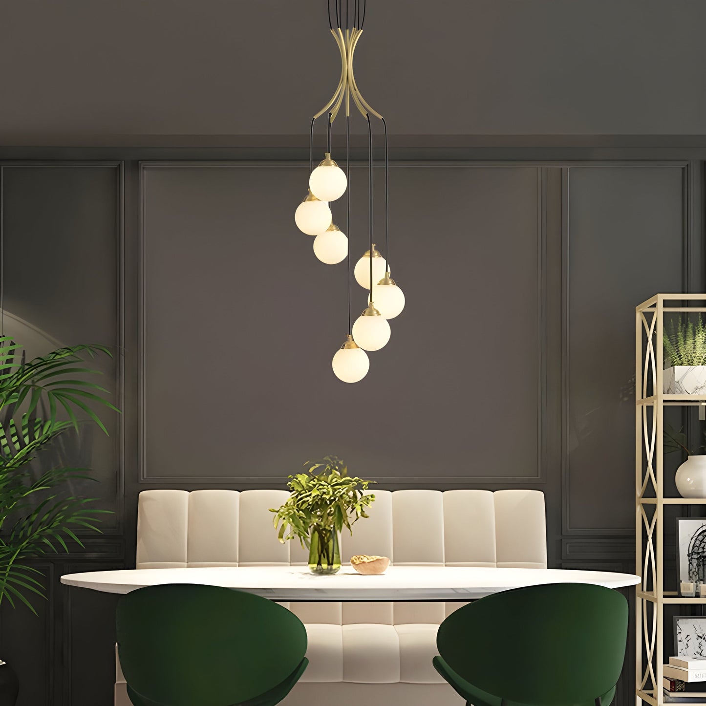 Alliyana Ball Drop Chandelier