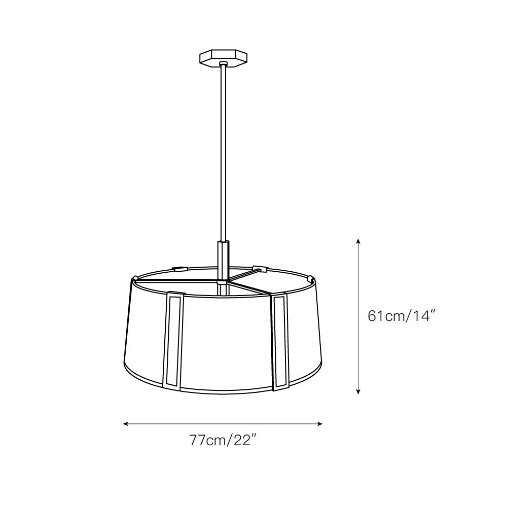 Amida Chandelier