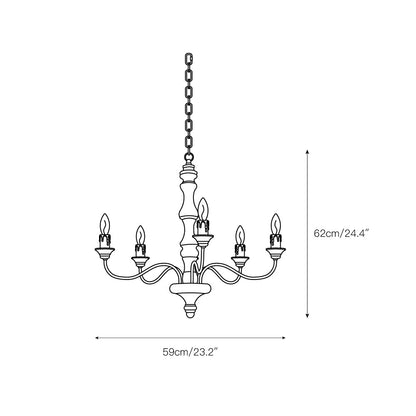 Andromeda 5-Light Chandelier