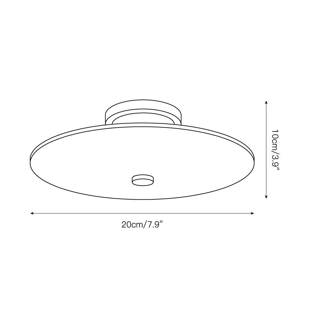 Ankeny Alabaster Ceiling Lamp