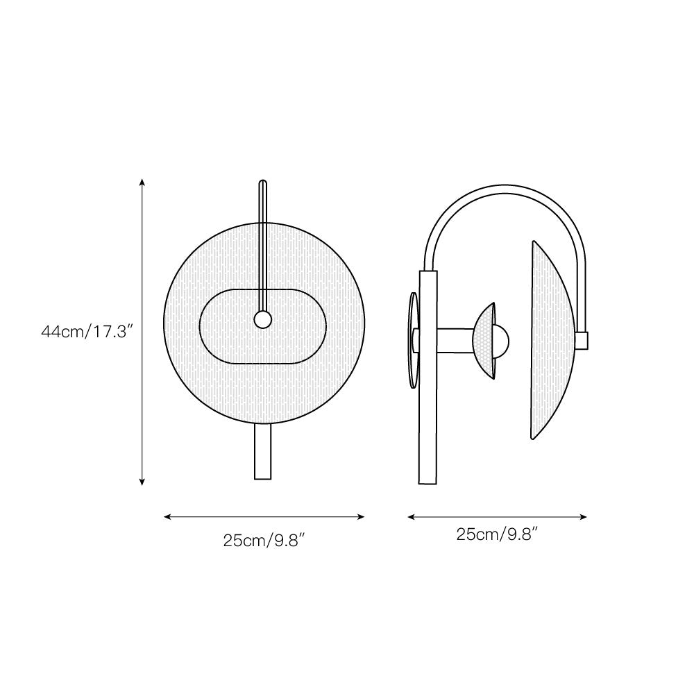 Aperture Art Wall Lamp