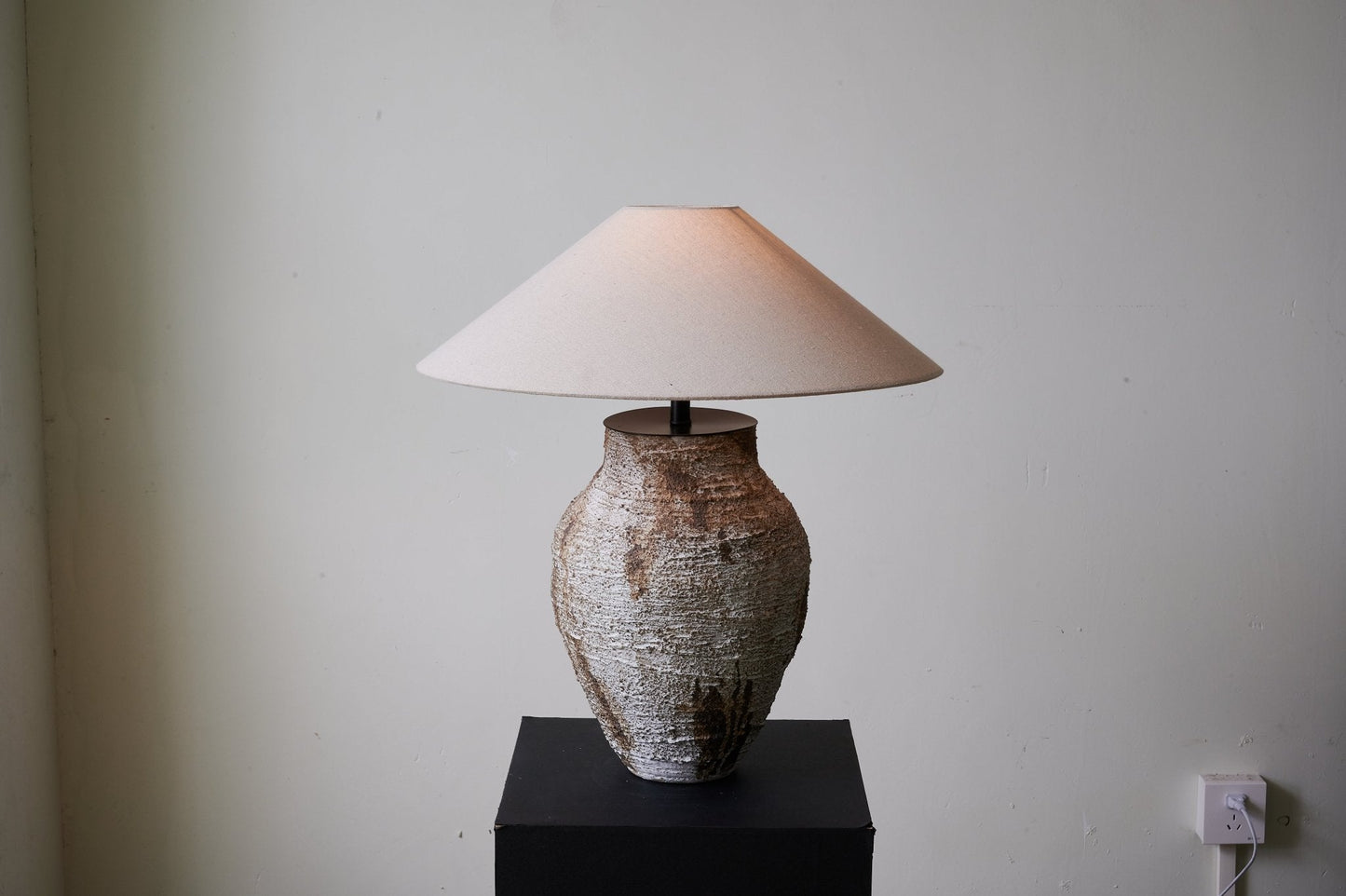 Arden Textured Clay Table Lamp