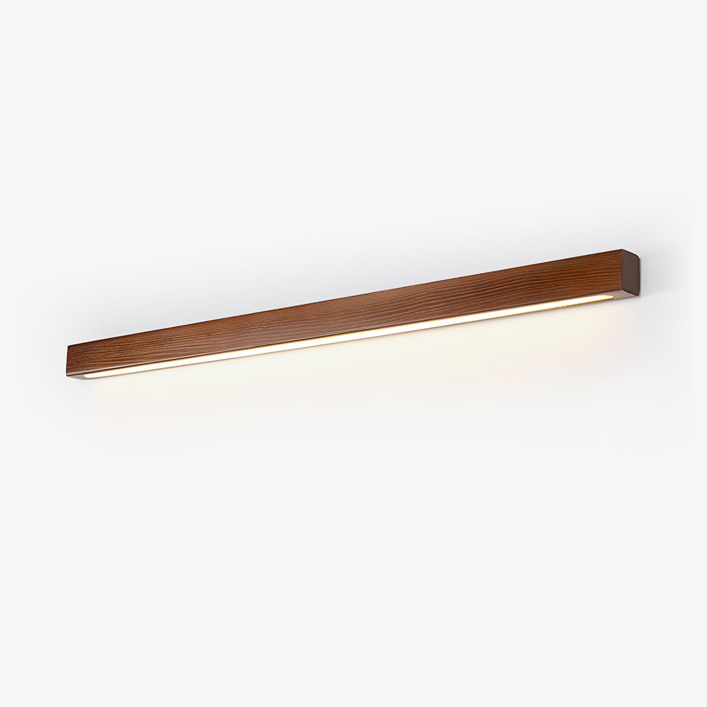 Arlo Linear Wood Plug-in Wall Light