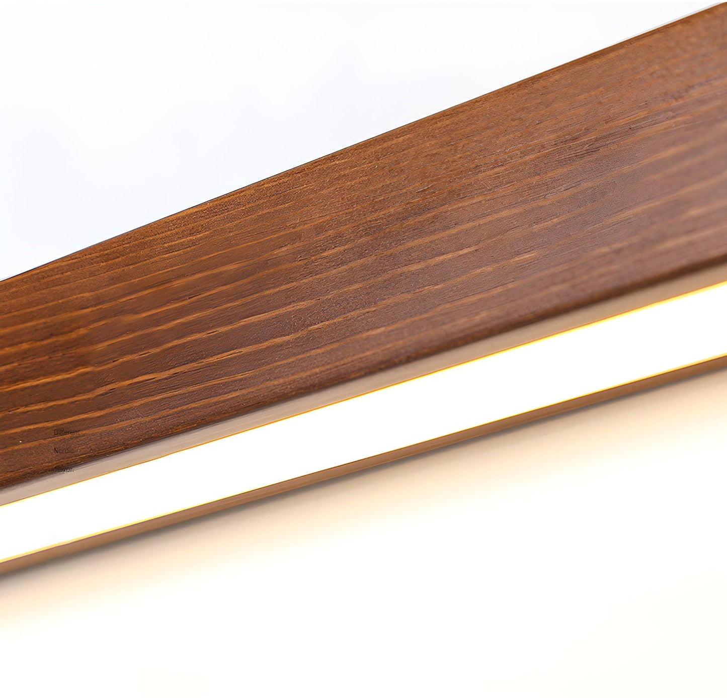 Arlo Linear Wood Plug-in Wall Light
