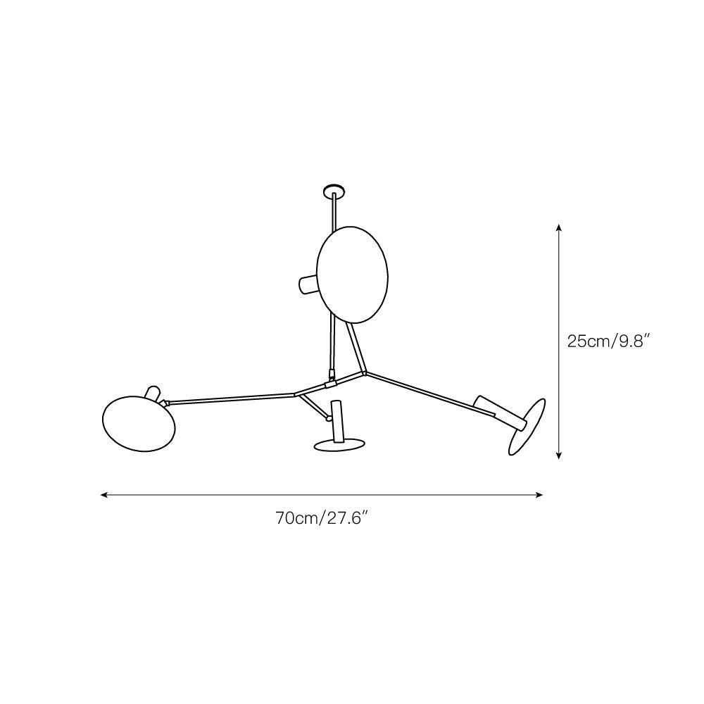 Armature Chandelier