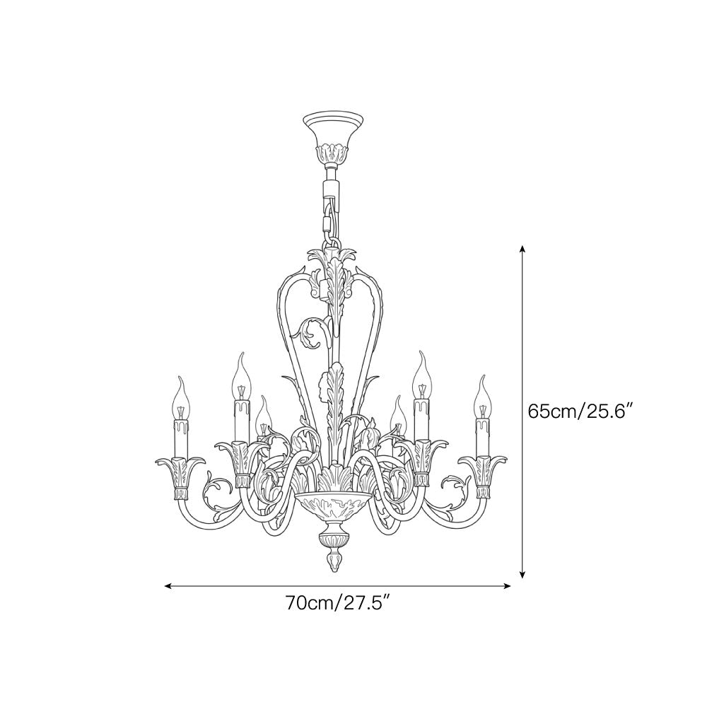 Arundel Open Cage Chandelier