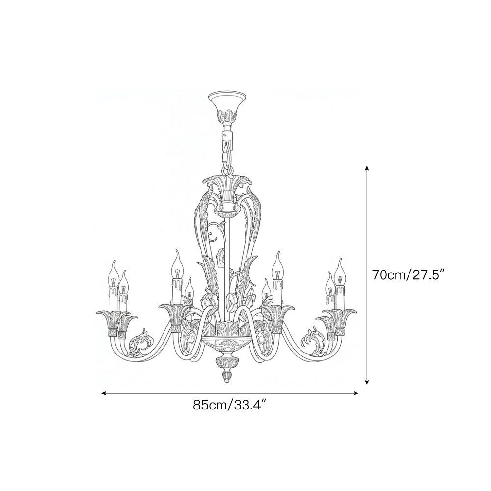 Arundel Open Cage Chandelier