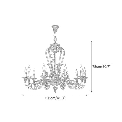 Arundel Open Cage Chandelier
