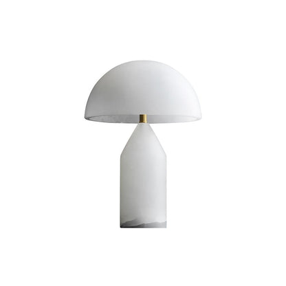 Dome Mushroom Alabaster Table Lamp