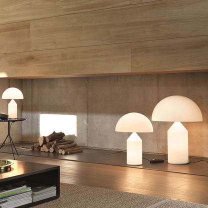 Dome Mushroom Alabaster Table Lamp