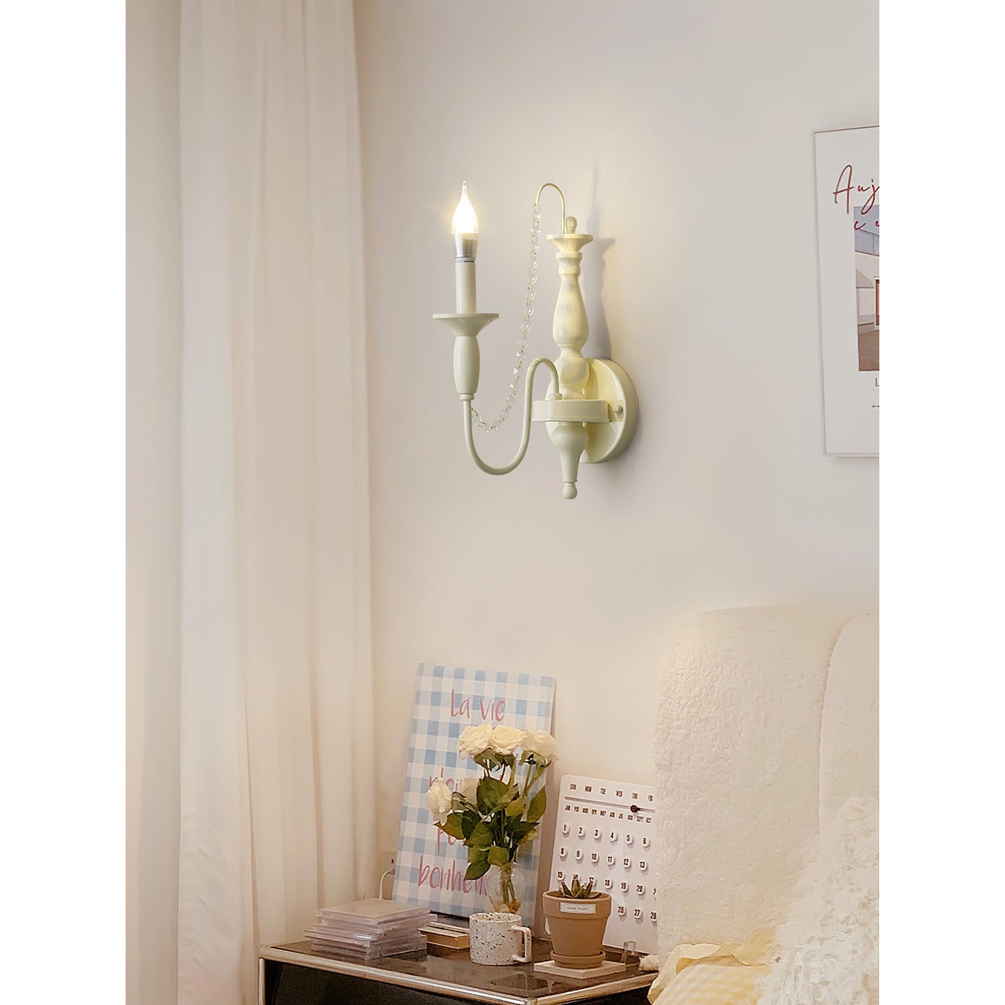 Aubervilliers Candle Wall Lamp