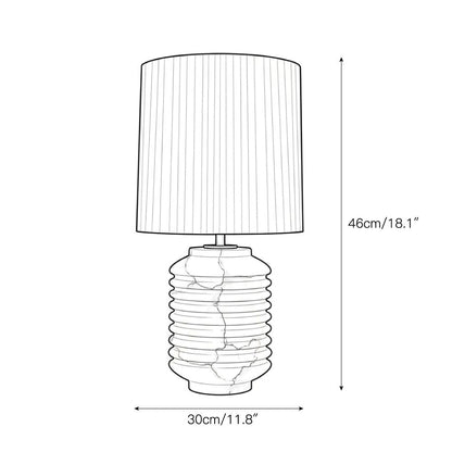 Auria Alabaster Table Lamp