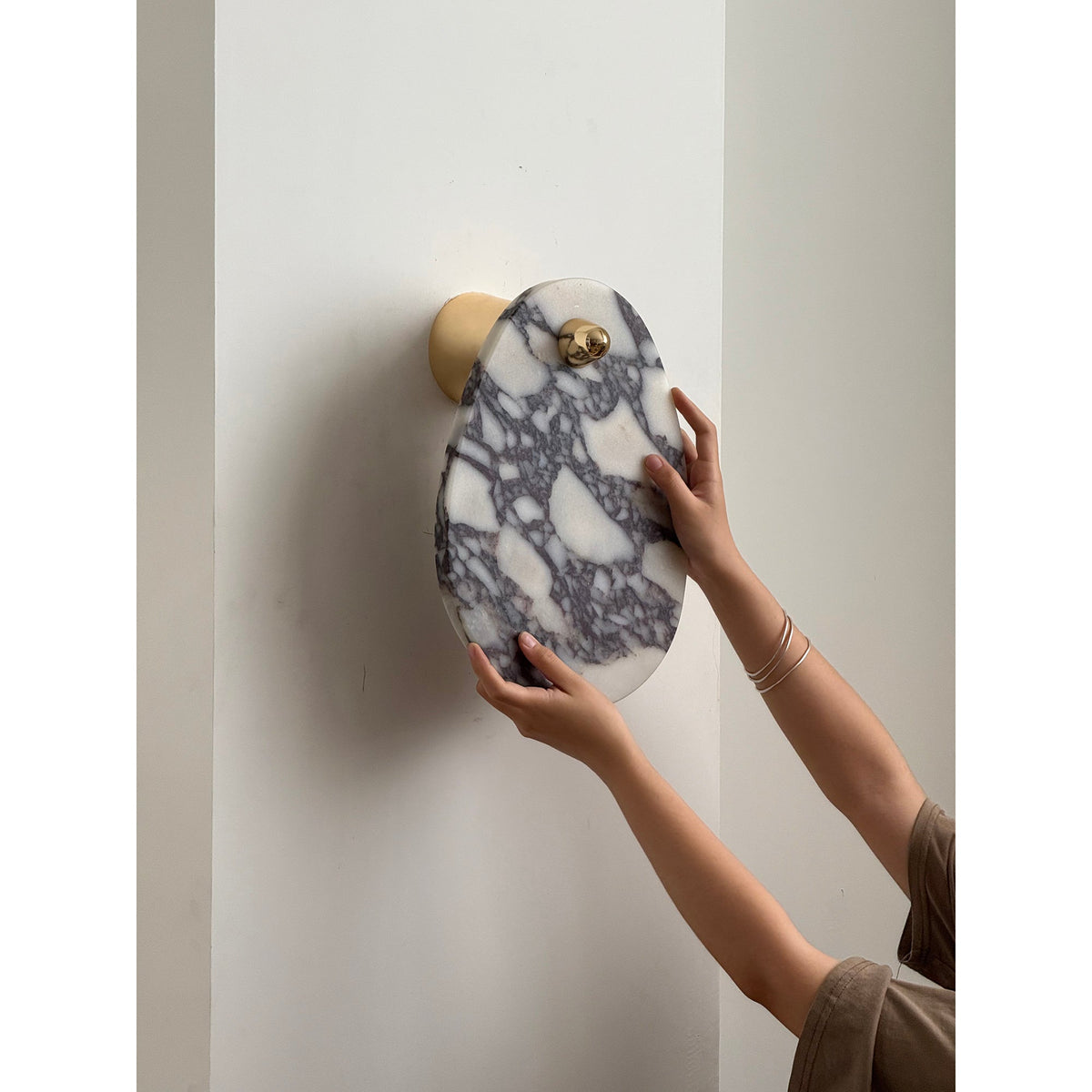 Aurora Marble Wall Lamp