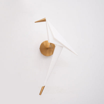 Paper Crane Wall Lamp