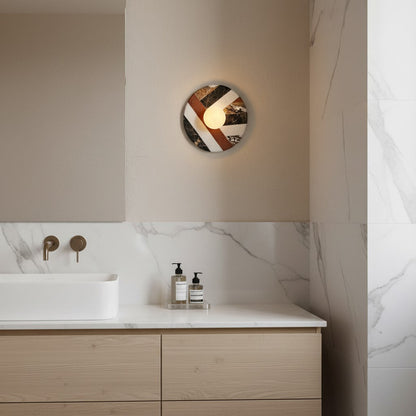 Battuto Marble Wall Lamp