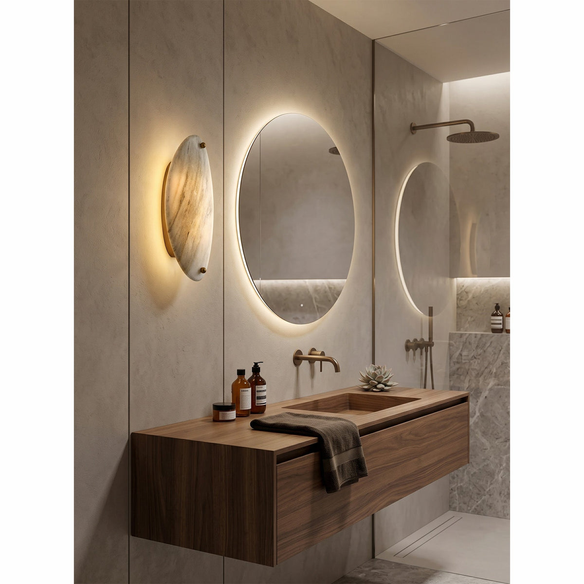 Bekki Marble Wall Lamp