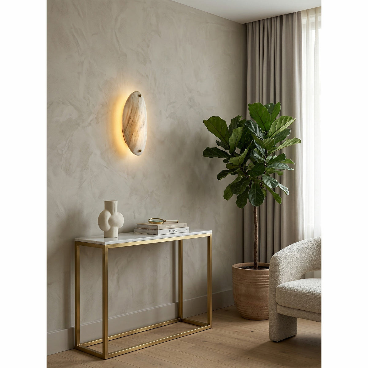Bekki Marble Wall Lamp