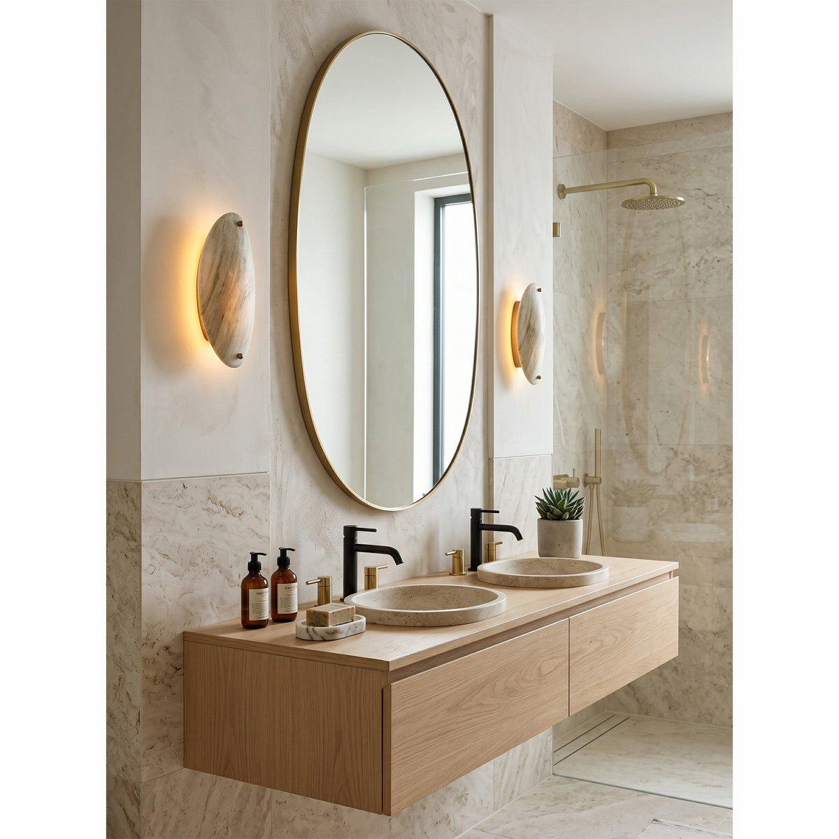 Bekki Marble Wall Lamp