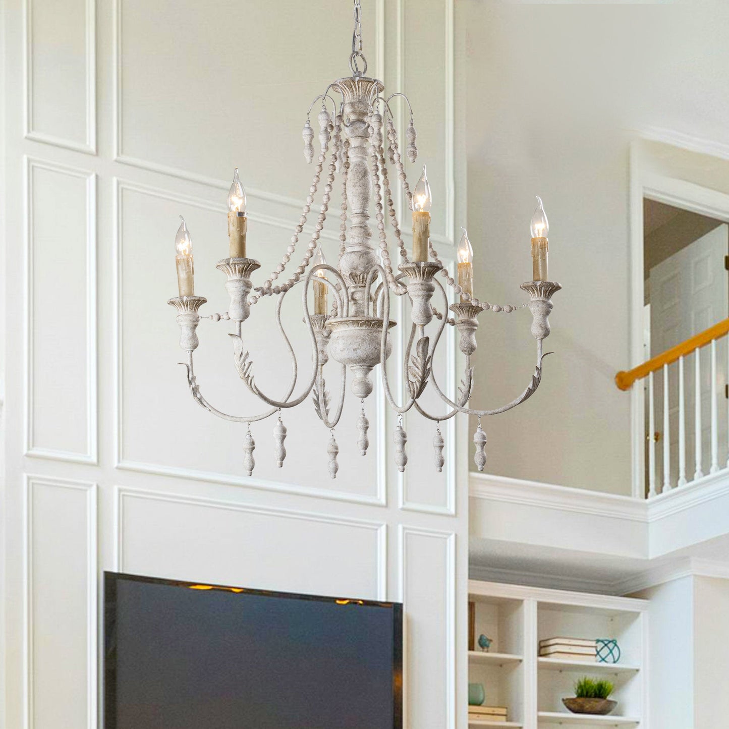 Billiter Wooden Chandelier