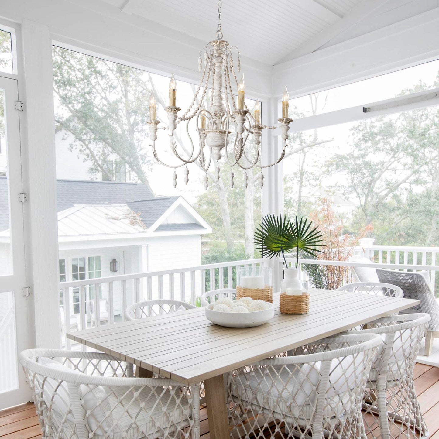 Billiter Wooden Chandelier