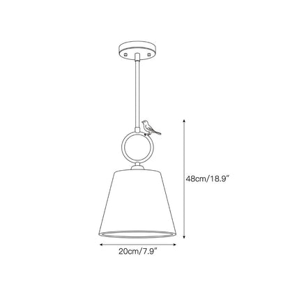 Bird Alabaster Pendant Lamp