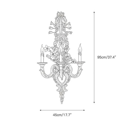 Blanche Brass Wall Lamp