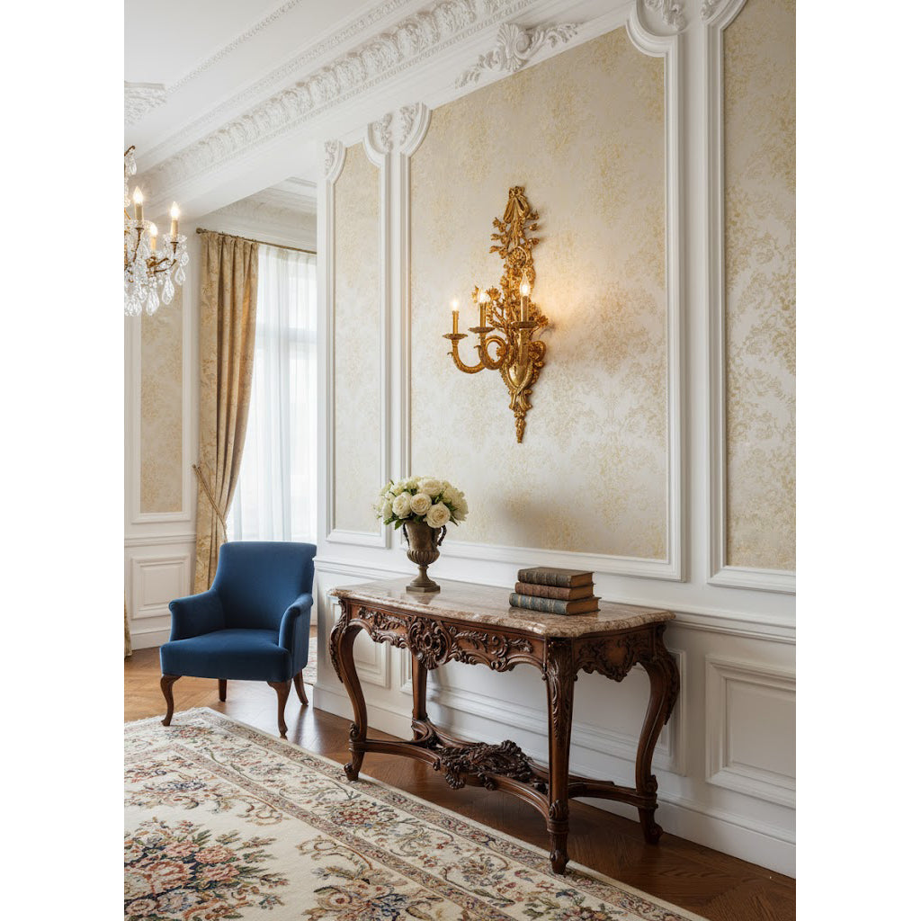 Blanche Brass Wall Lamp