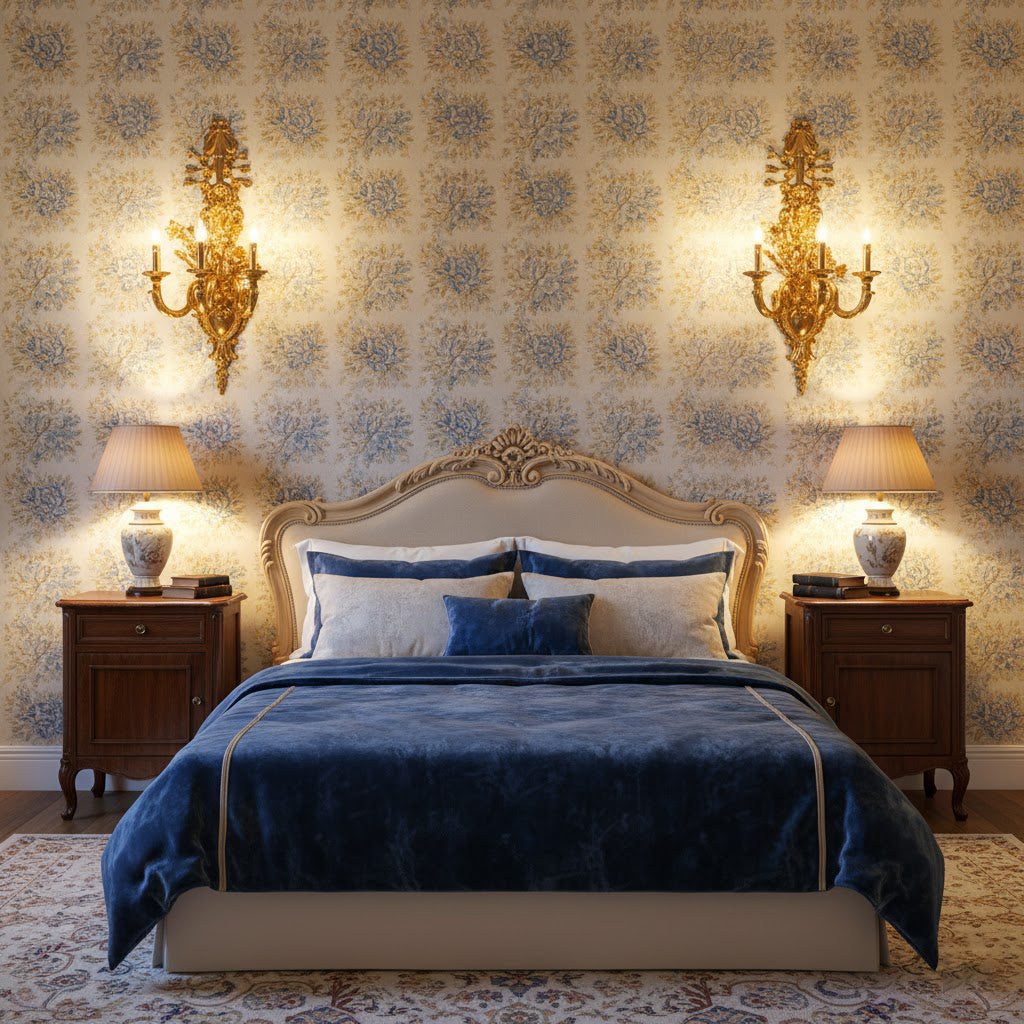 Blanche Brass Wall Lamp