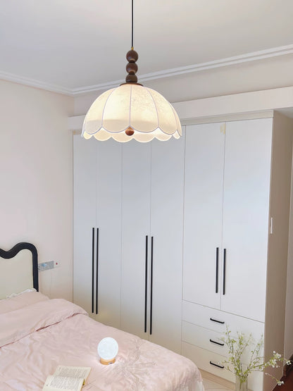 Blossom Fabric Swag Pendant Light