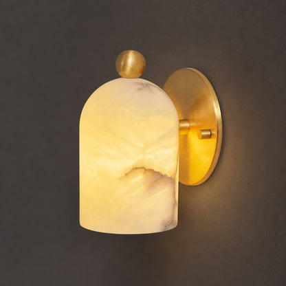 Bombelles Alabaster Wall Lamp