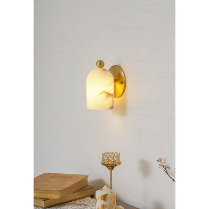 Bombelles Alabaster Wall Lamp