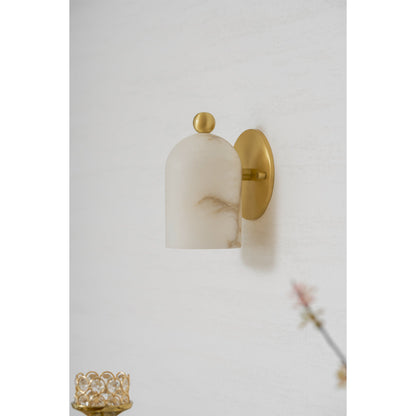 Bombelles Alabaster Wall Lamp